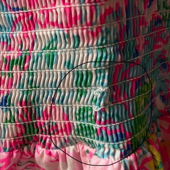 Lily Pulitzer • Pink Floral Paradise Found Evelina Sheath Dress - Picture 5 of 5